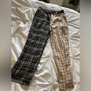 Two tone flowy pant women’s size Medium